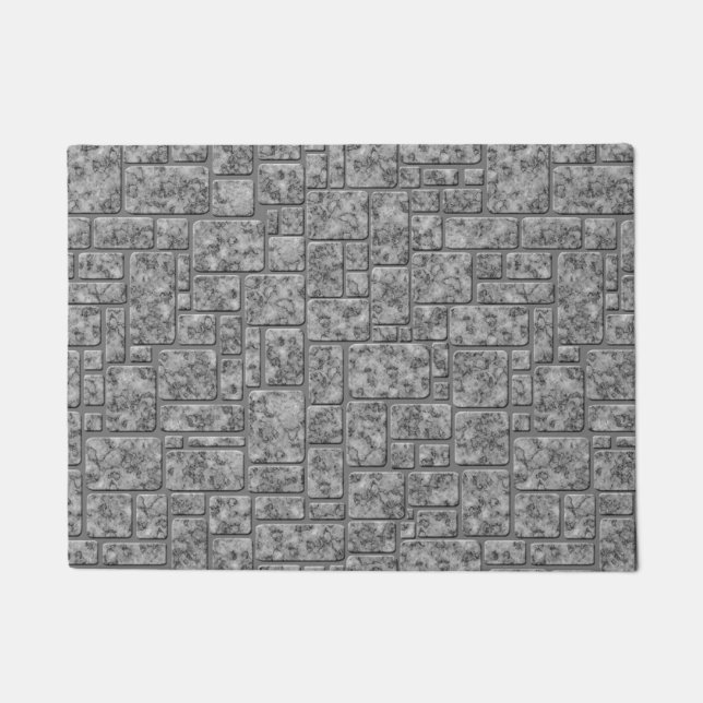 Paillasson Carrelage en marbre sans soudure carreaux en grani (Devant)