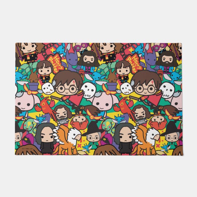 Paillasson Cartoon Harry Potter Caractère Toss Motif (Devant)