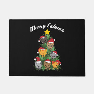 Paillasson Cat Noël Arbre Noël Noël Noël Cadeau et cadeau