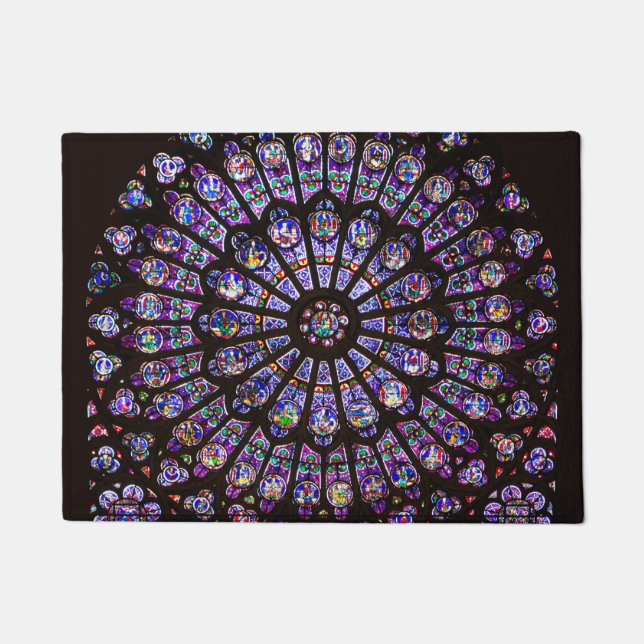 Paillasson Cathédrale Notre-Dame de Paris Rose (Devant)