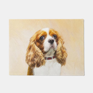 Paillasson Cavalier Le Roi Charles Spaniel Peinture originale