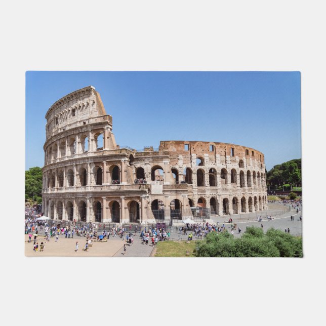 Paillasson Célèbre Colisée à Rome, Italie (Devant)