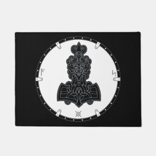 Paillasson Céleste noeud Viking Shield