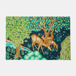 Paillasson Cerfs communs de William Morris par une copie de