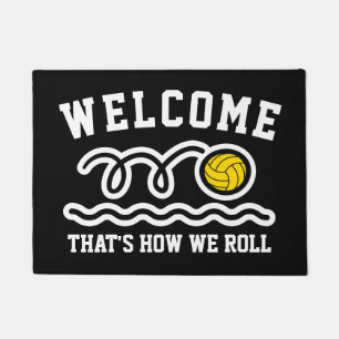 Paillasson C'est comme ça que nous roulons amusant water polo