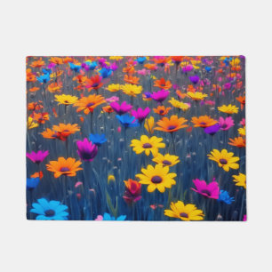 Paillasson Champ Coloré De Fleurs