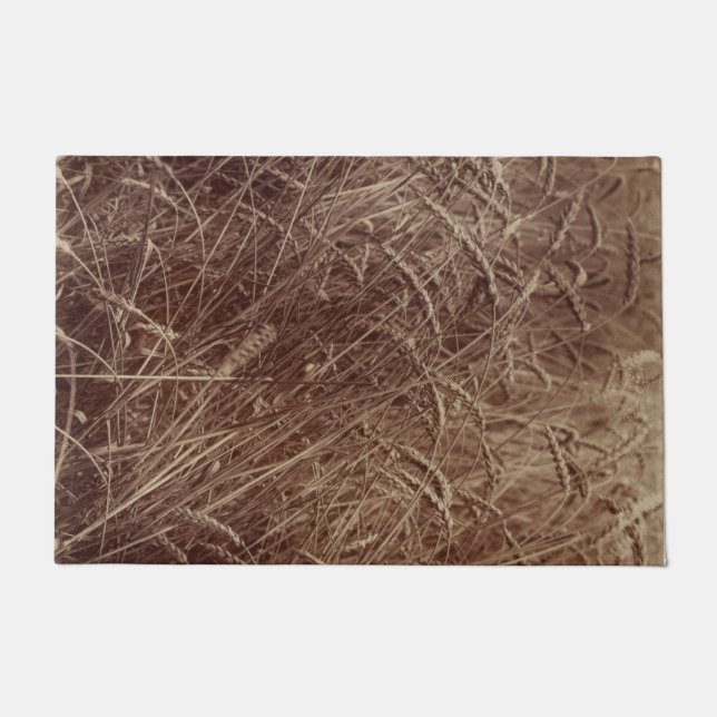 Paillasson Champ de blé (par Eugène Atget) (Devant)