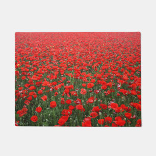 Paillasson Champ des pavots rouges