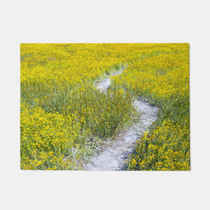 Paillasson Champ Fleur sauvage jaune