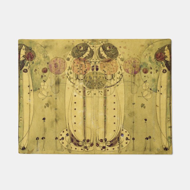 Paillasson Charles Rennie Mackintosh - Le Wassail (Devant)
