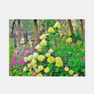 Paillasson Chartreuse Vert Limelight Hydrangea Garden