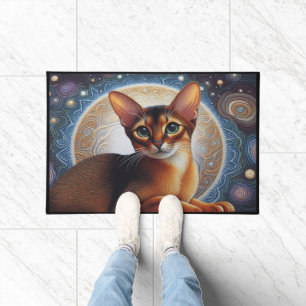 Paillasson Chat Abyssinien Artistique, Kitten Abyssinien Mode