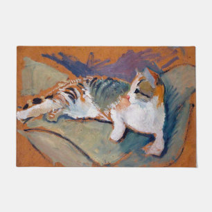 Paillasson Chat, Août Macke Doormat