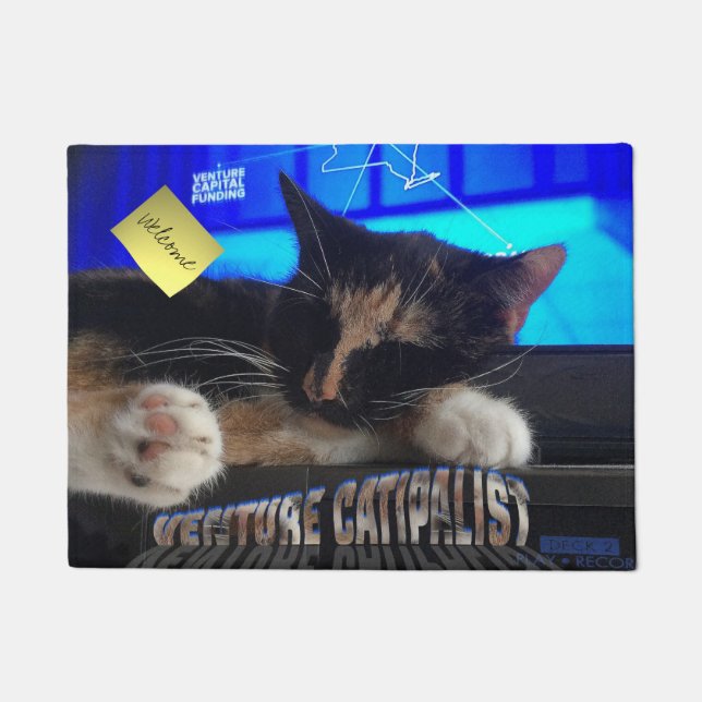 Paillasson Chat couché (Devant)