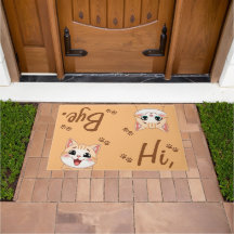 Chat mignon de 24 po x 36 po