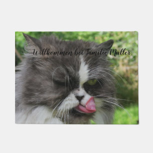 Paillasson chat, Personnaliser, modèle, animal, animal, anima