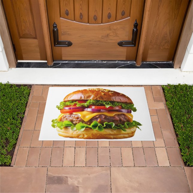 Paillasson ChaussureHabille hamburger empilé thic (De plein air)
