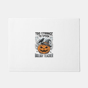 Paillasson Chemise de professeur de biologie Halloween Citrou
