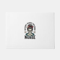 Chemise d'infirmière Halloween Graphique de crâne 