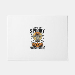Paillasson Chemise Épouvantail Citrouille Graphique Halloween