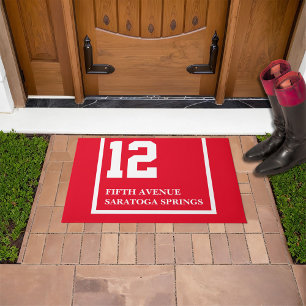 Paillasson Cheval Racing Saddlecloth House Numéros Adresse
