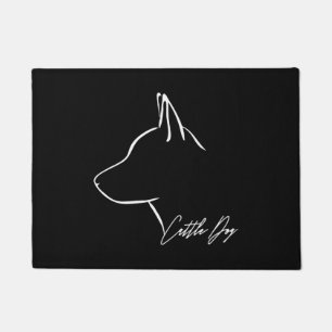 Paillasson Chien de bétail profil chien maman chien