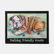 Chien de chambre anglais Bulldog Friendly House Do