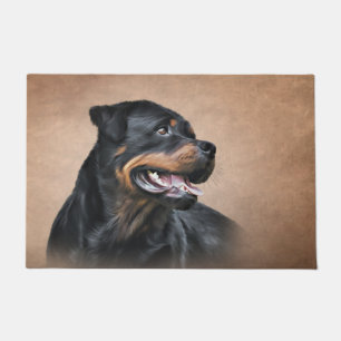 Paillasson Chien de Rottweeter