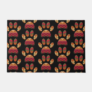 Paillasson Chien Motif Aztèque Paw