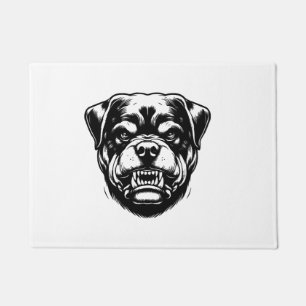 Paillasson Chien Rottweiler 
