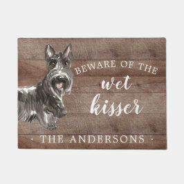Paillasson Chien Terrier écossais - Mat de porte personnalisé