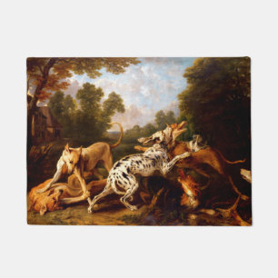 Paillasson Chiens combattant (par Frans Snyders)