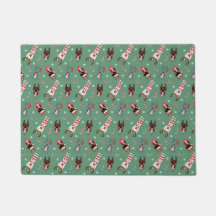 Chiens de Noël Dobermann
