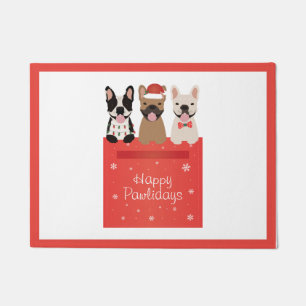 Paillasson Chiens de taureau français de Happy Pawlidays