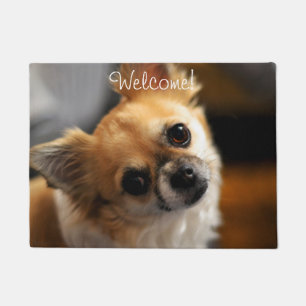 Paillasson Chihuahua Door Mat Bienvenue Ajouter une photo
