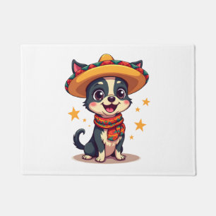 Paillasson Chihuahua Mexique Cinco de Mayo Chien Drôle Copie