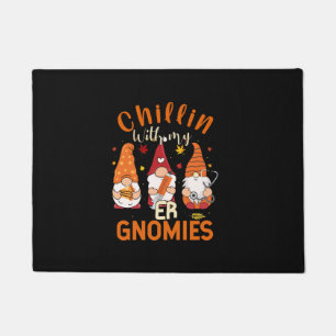 Paillasson Chillin Avec Mes Gnomies ER Infirmière Gnome Thank