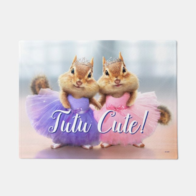 Paillasson Chipmunk Ballerina Duo (Devant)