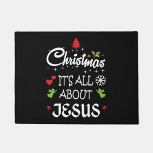Paillasson Christian Christmas - It's All About Jesus T-Shirt