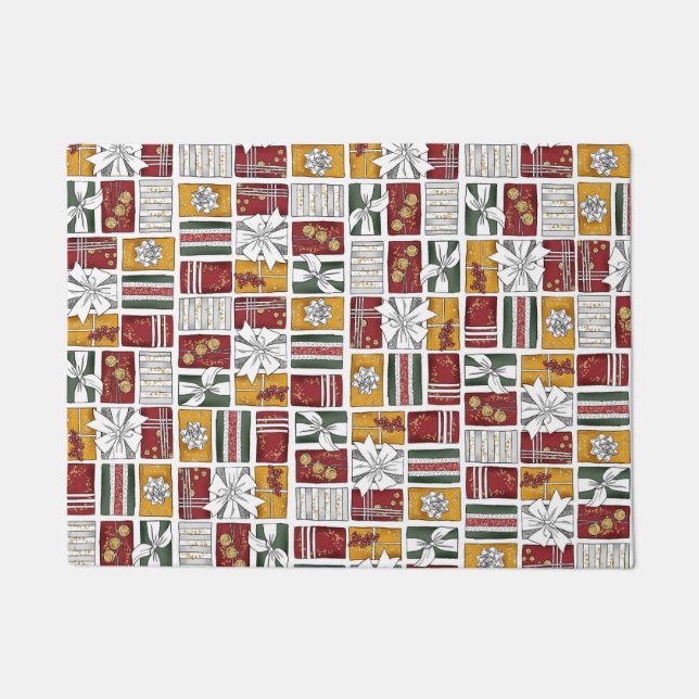 Paillasson Christmas Gifts With Bow (Devant)