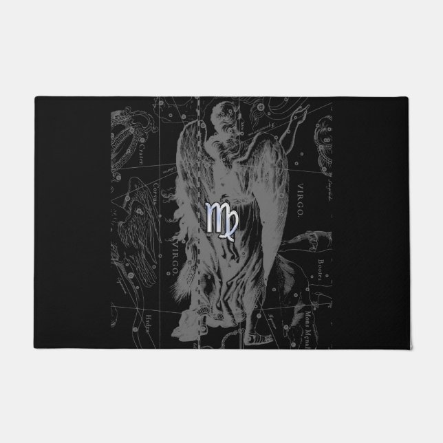 Paillasson Chrome comme Virgo Zodiac Connexion Hevelius (Devant)