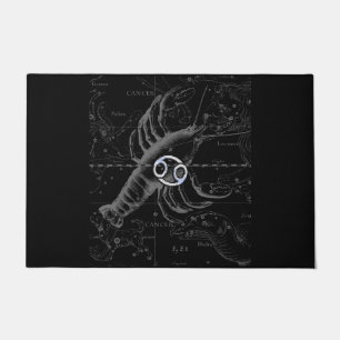 Paillasson Chrome style Cancer Zodiac Sign on Hevelius 1690