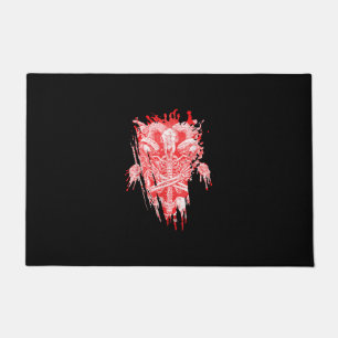Paillasson Church Of Satan Venin All Hail Goat Satanic Baphom
