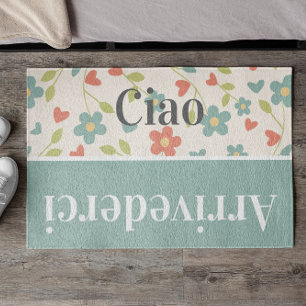 Paillasson Ciao - salutations en italien - printemps