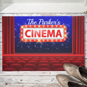 Paillasson Cinéma Personnalisé Cinéma Salle Familiale