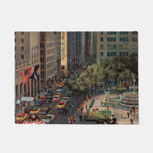 Paillasson Cinquième avenue par John Falter