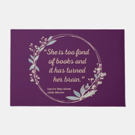Paillasson Citation de Little Women II - Style mignon