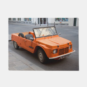 Paillasson Citroen orange Mehari