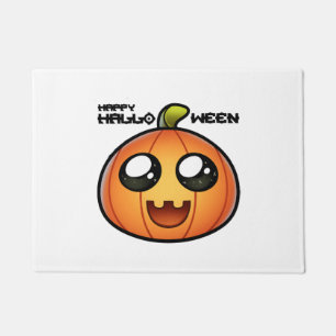 Paillasson citrouille d'halloween