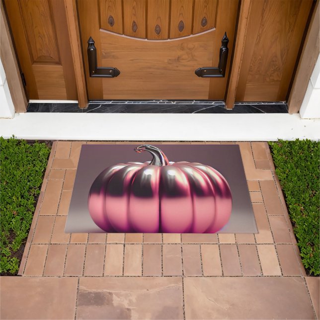 Paillasson Citrouille rose brillant (De plein air)